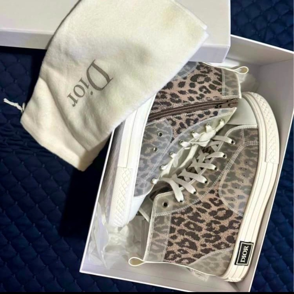 Dior Sneakers Leopard 🐆 Print
